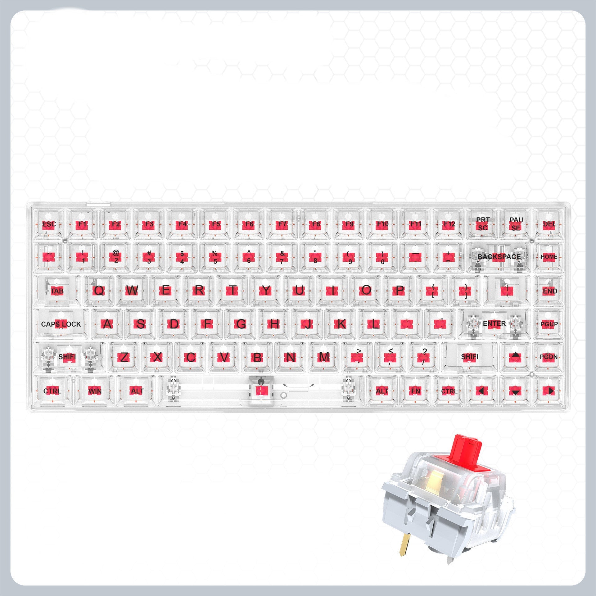 Enhance Your Gaming Experience with the RGB Gaming Wired Mechanical Keyboard
